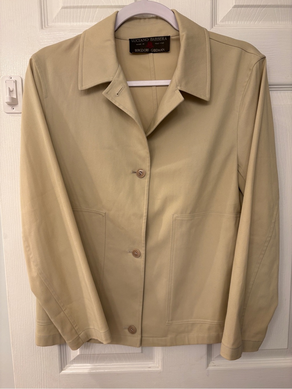 Luciano Barbera Cotton Women’s Jacket